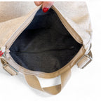 Blume floral-jacquard temple backpack with adjustable straps and zip pocket