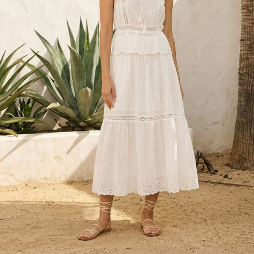 Bountiful Eyelet Modest Skirts for Church | ZMCI image 1