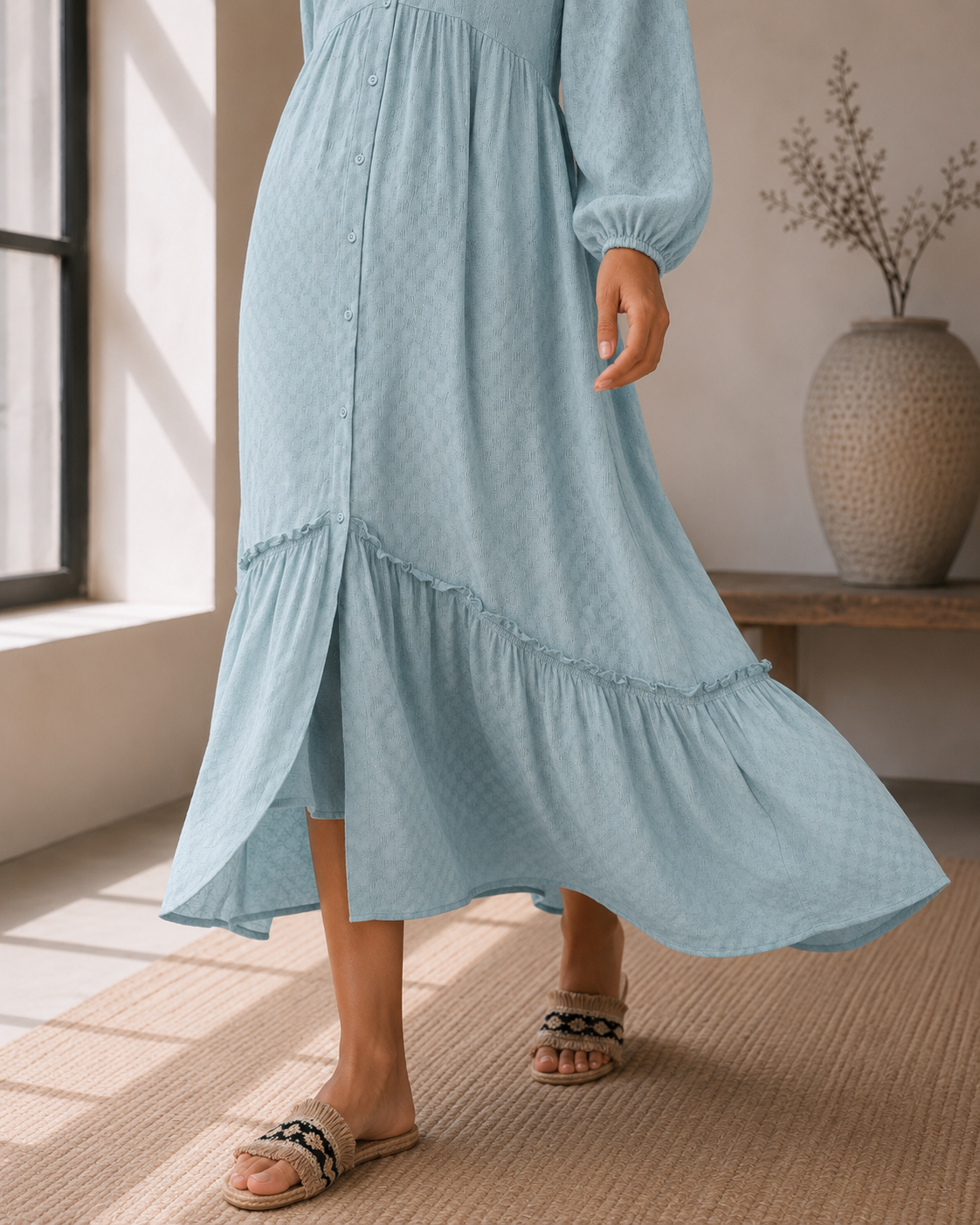 The Eden Maxi Dress | Modest Long Sleeve Dress with Pockets