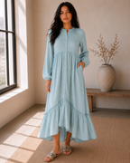 The Eden Maxi Dress | Modest Long Sleeve Dress with Pockets