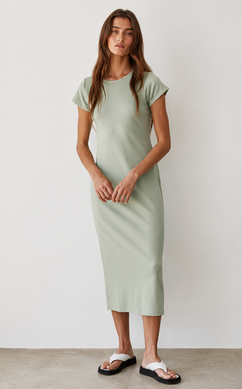 Everyday Knit Midi Dress