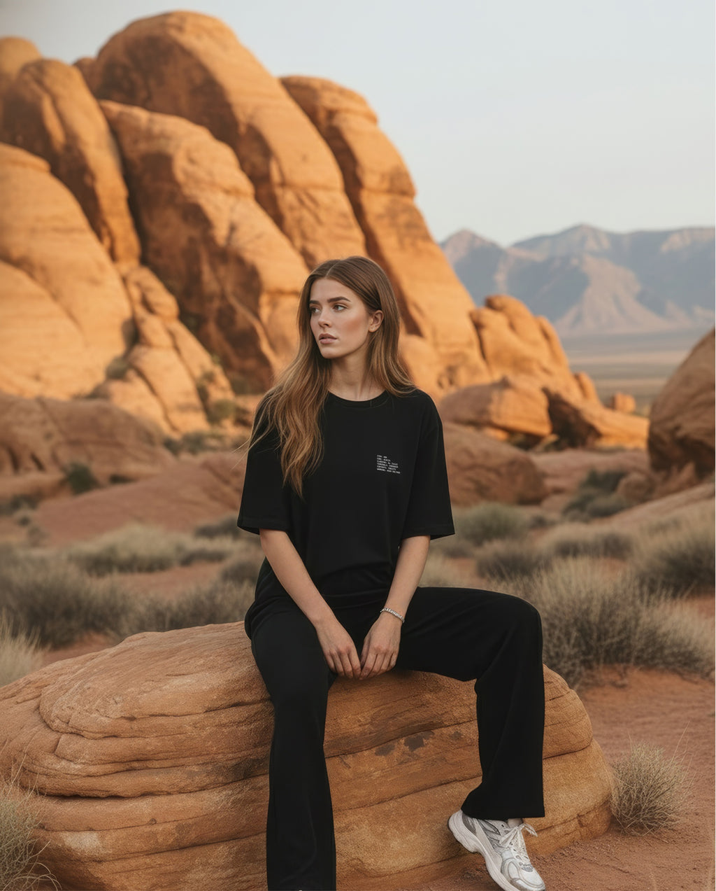The ARK heavyweight Christian graphic tee with a small Ark of the Covenant chest mark