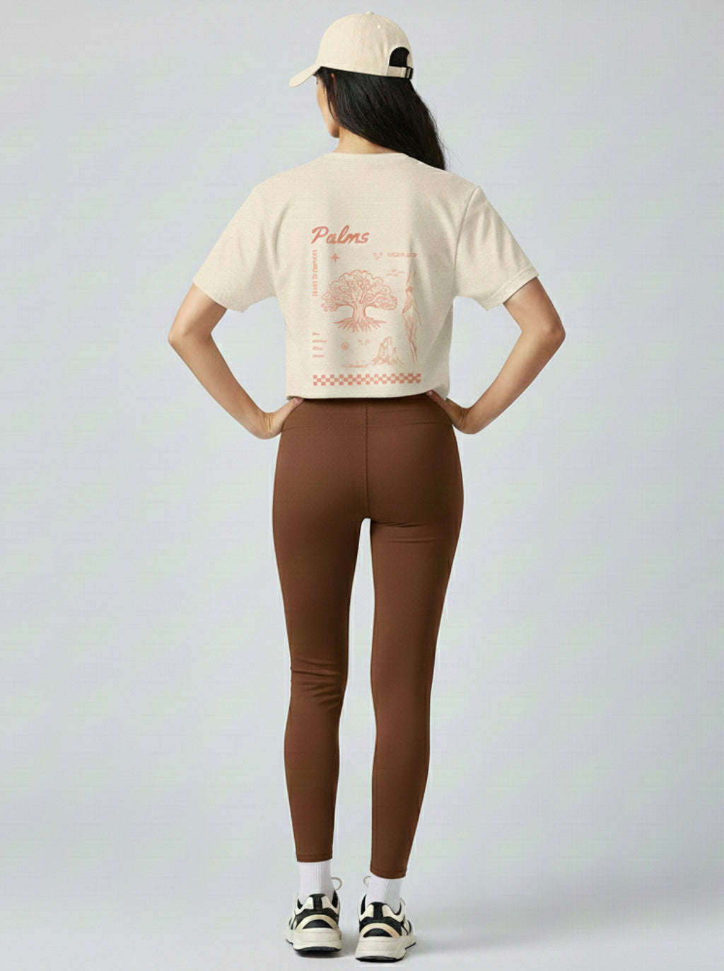 The Palms tri-blend Child of God tee with a vintage Tree of Life back graphic