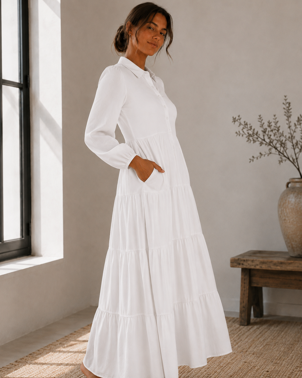 The Provo City LDS Temple Dress (Petite)