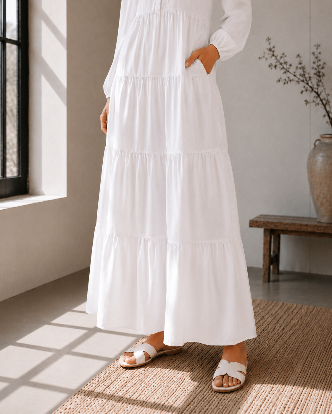 The Provo City LDS Temple Dress (Petite)