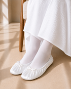 Women's Cushioned LDS Temple Satin Slippers