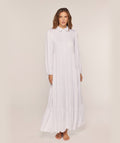 The Provo City LDS temple dress — deep side pocket detail