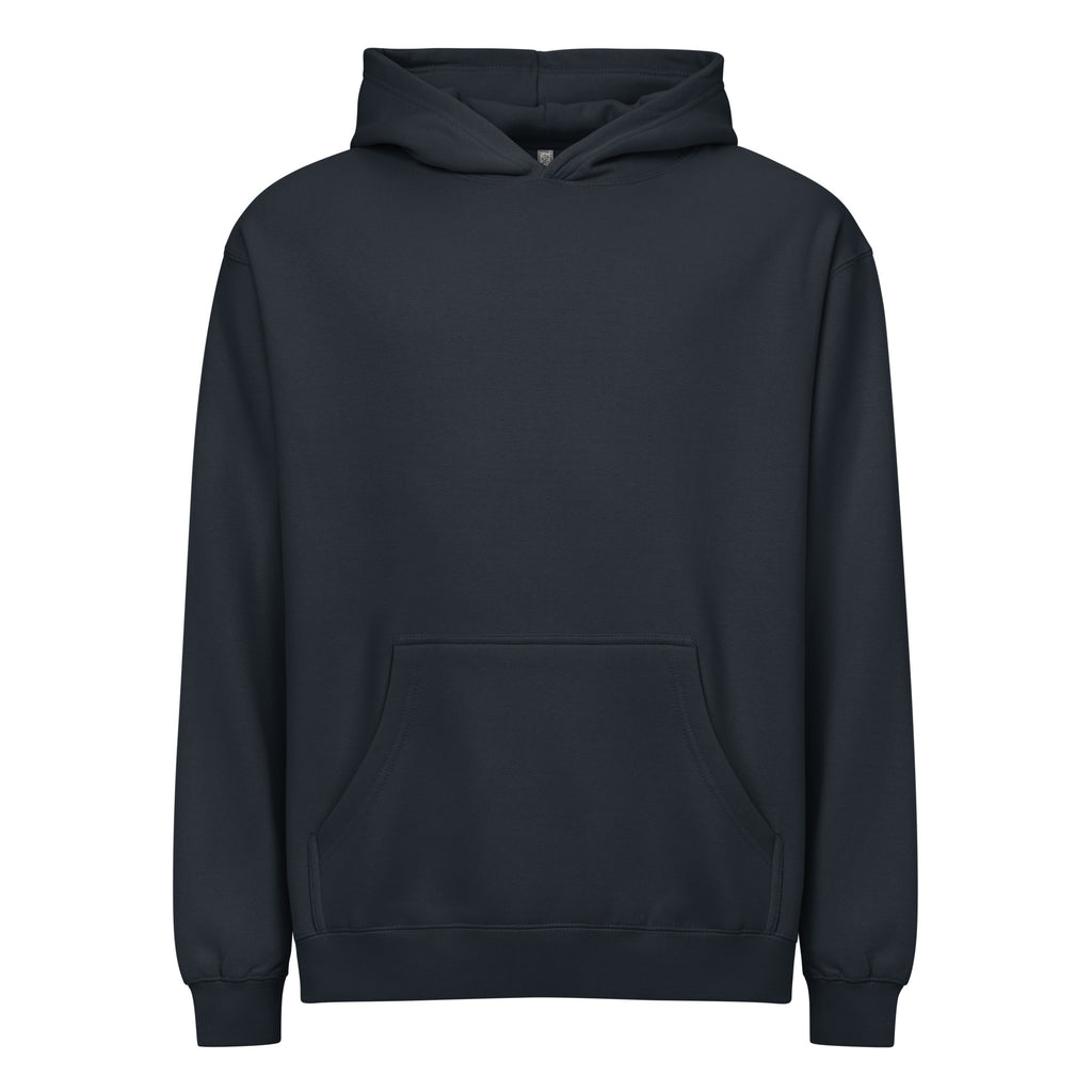 The Nauvoo Sun Christian hoodie with a small Nauvoo sun graphic
