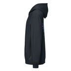 The Nauvoo Sun Christian hoodie with a small Nauvoo sun graphic