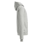 The Comforter steel-grey Christian hoodie with a quiet chest mark