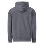 CTR vintage-wash slate Christian hoodie with a small CTR chest emblem