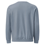 The CTR slate-blue Choose The Right Christian sweatshirt with a clean emblem