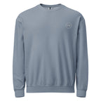 The CTR slate-blue Choose The Right Christian sweatshirt with a clean emblem