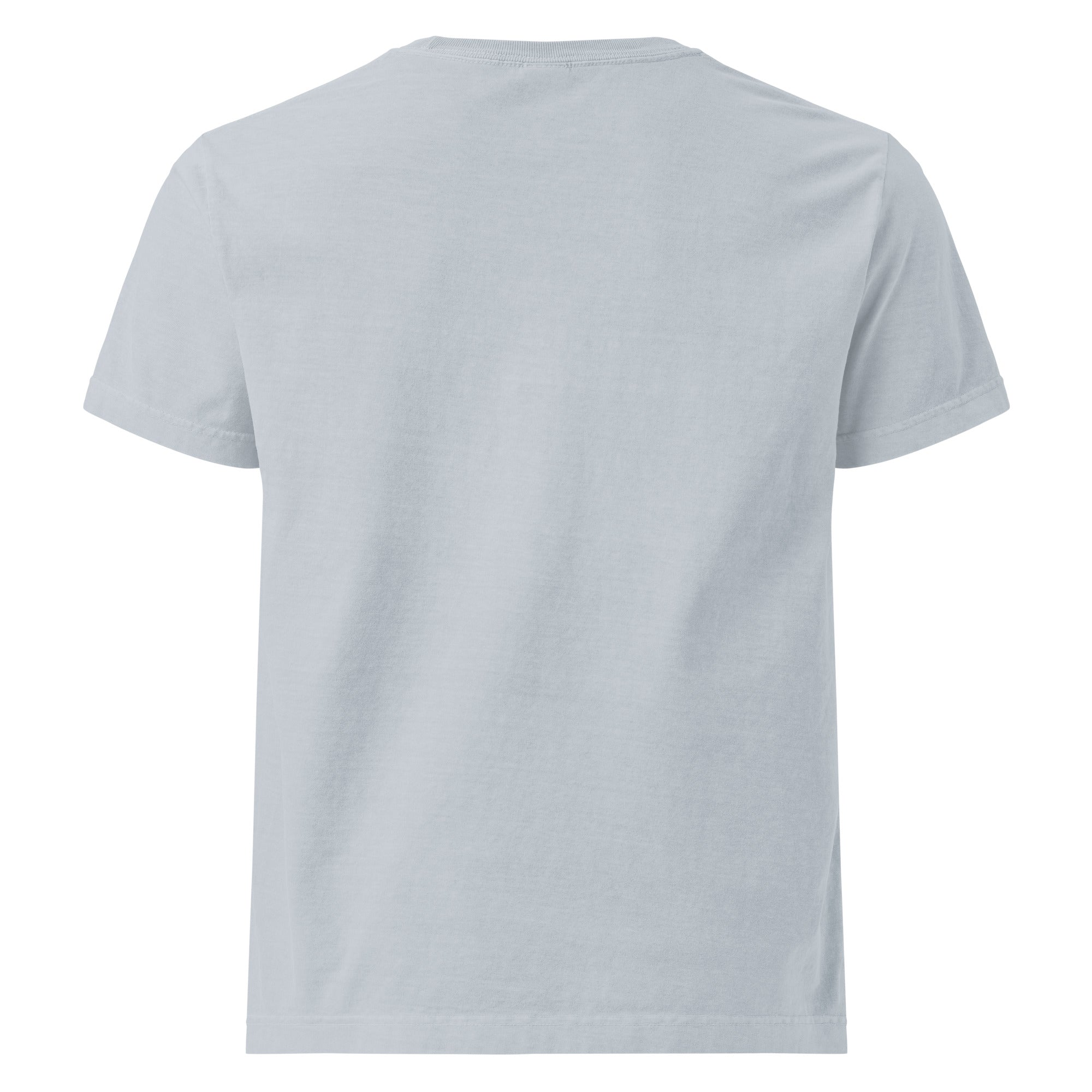 The Caleb oversized Christian graphic tee with a tonal Faith Over Fear chest mark