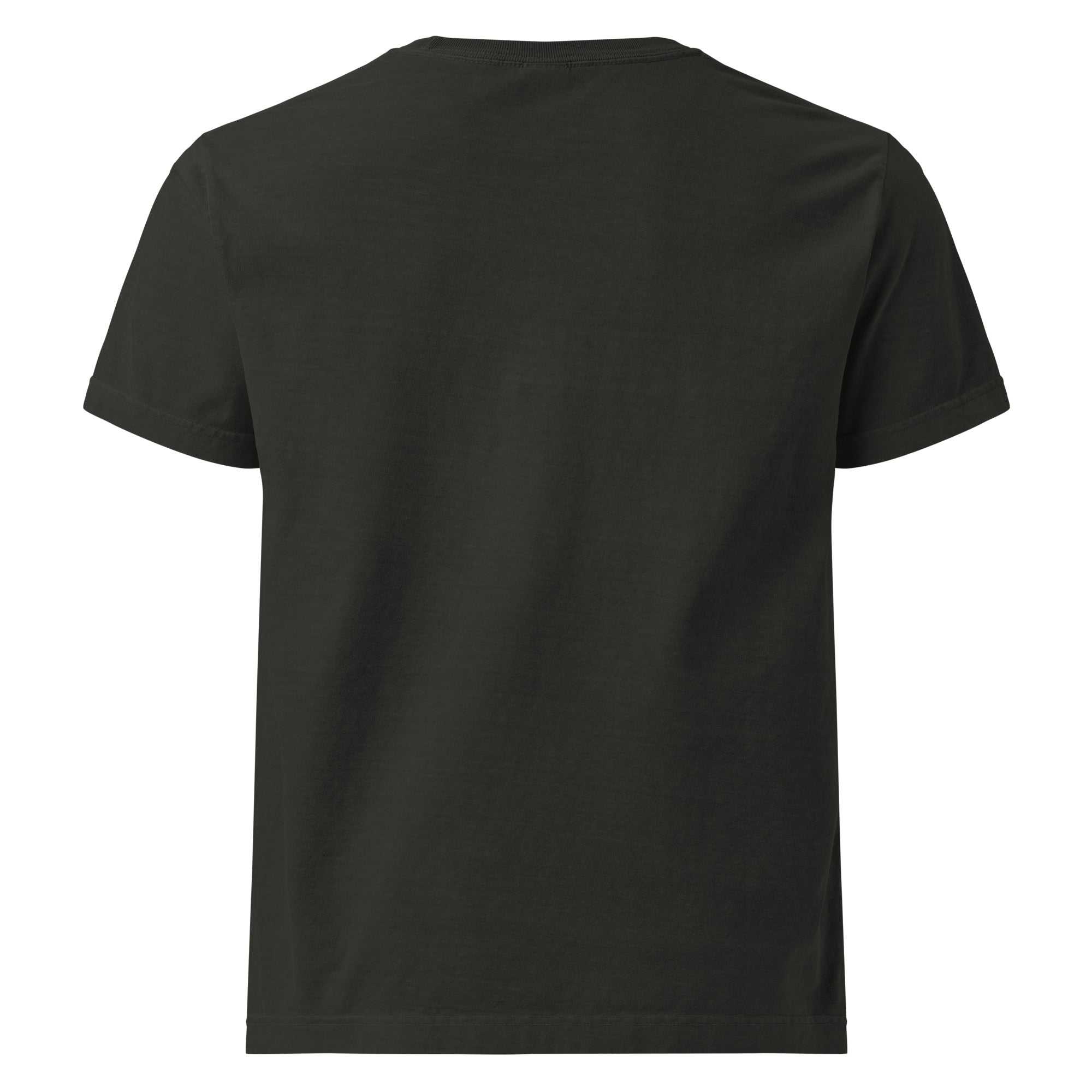 The ARK heavyweight Christian graphic tee with a small Ark of the Covenant chest mark